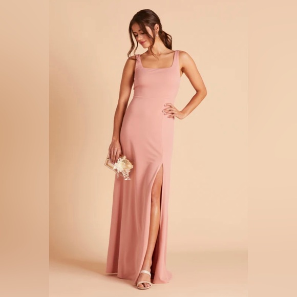 Birdy Grey Alex Convertible Dress in Dusty Rose - Picture 3 of 6